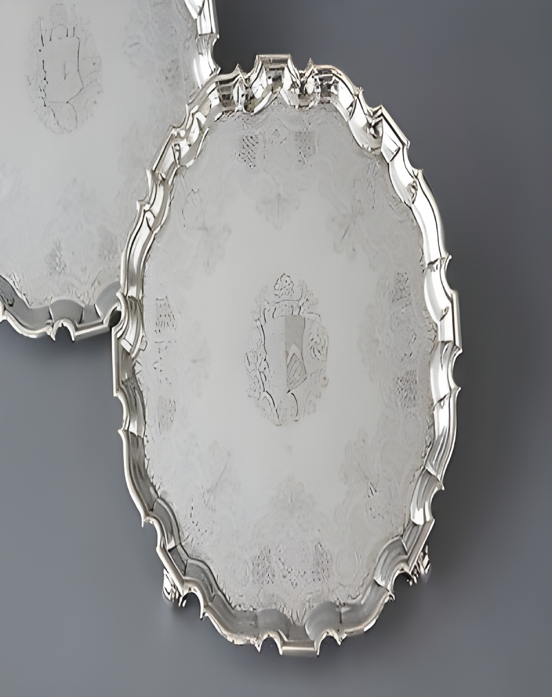 Trove Round Classic Silver Plated 