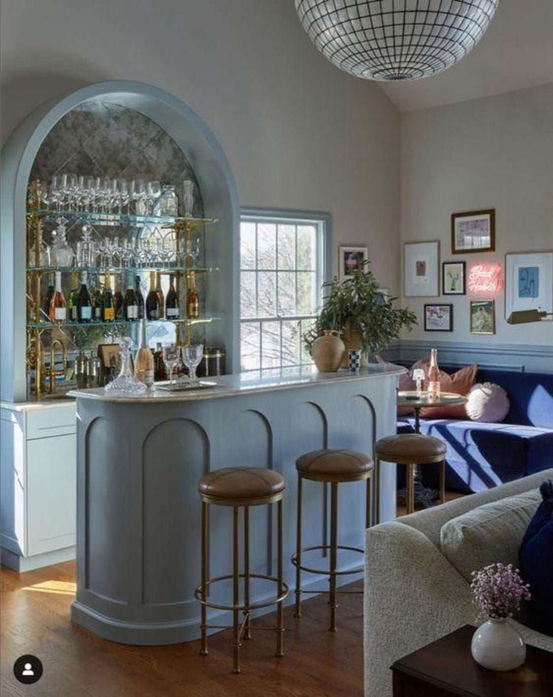 Urban Luxe Bar Counter ANGIE HOMES