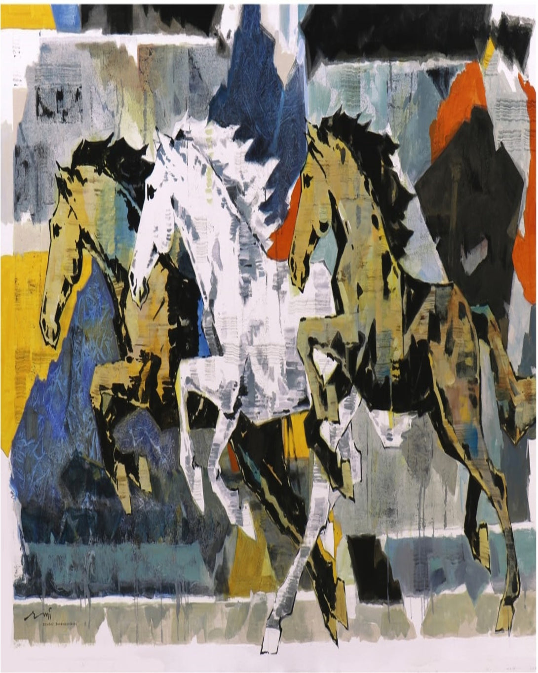 Urban Rhythm Cityscape Artwork ANGIE HOMES