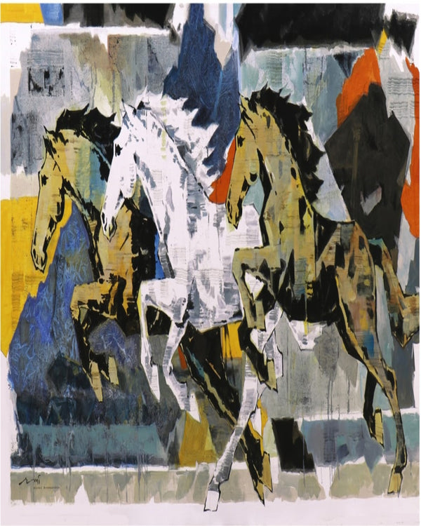 Urban Rhythm Cityscape Artwork ANGIE HOMES