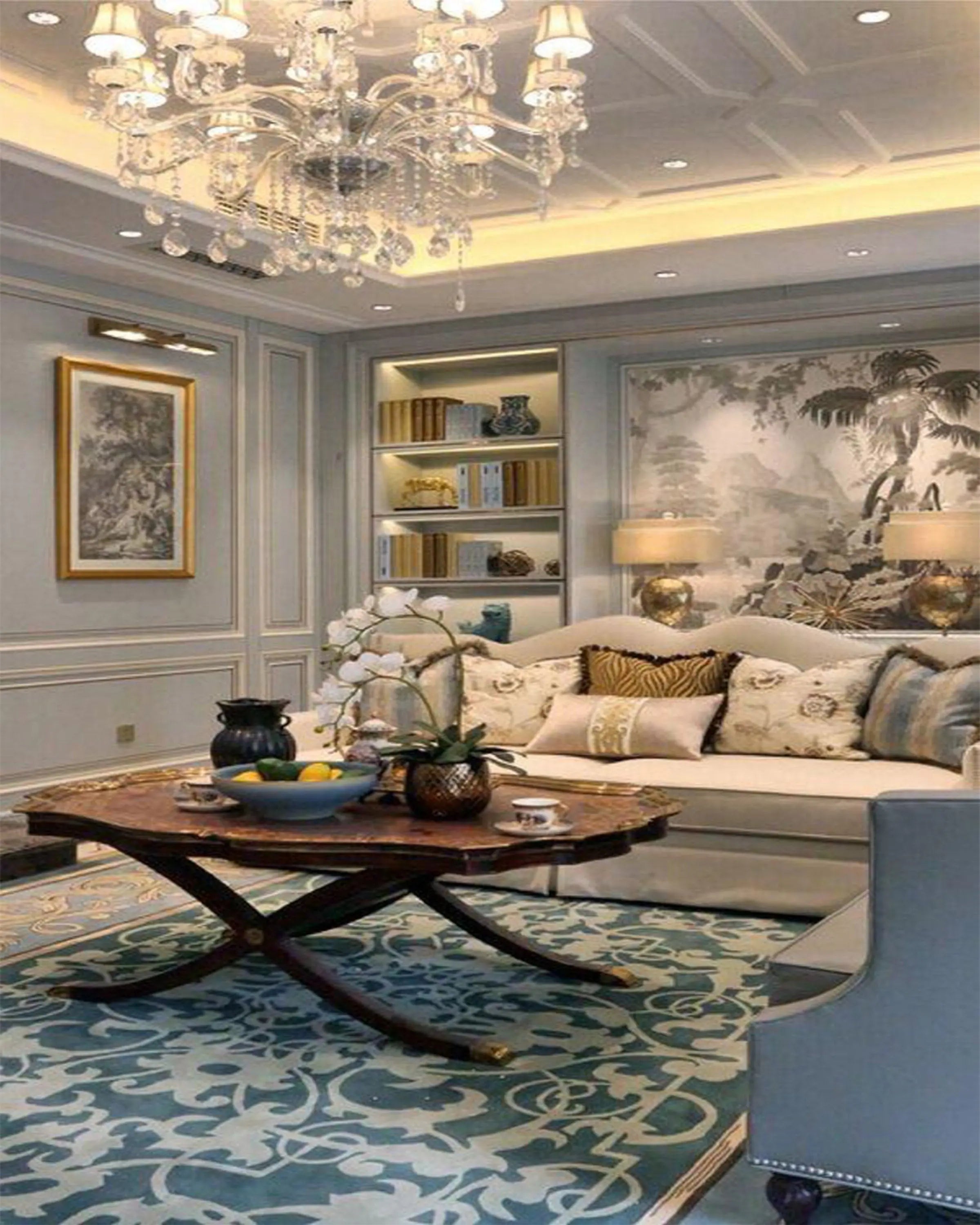 Vertigo White Luxury Classic Sofa