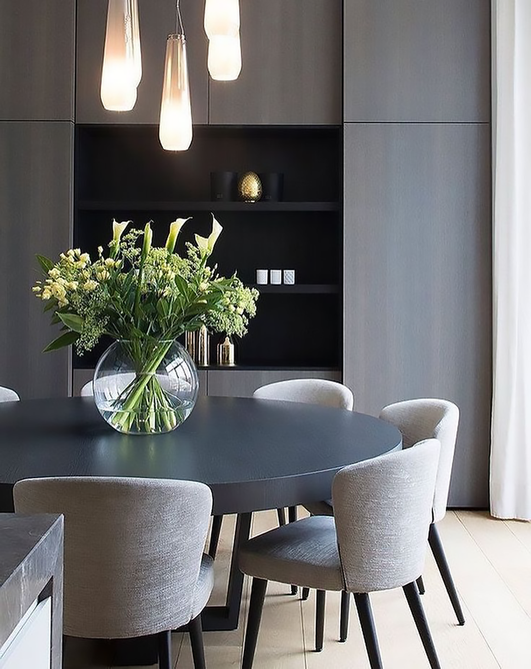 Vail Round Wooden Dining Table - Angie India Furniture ANGIE HOMES