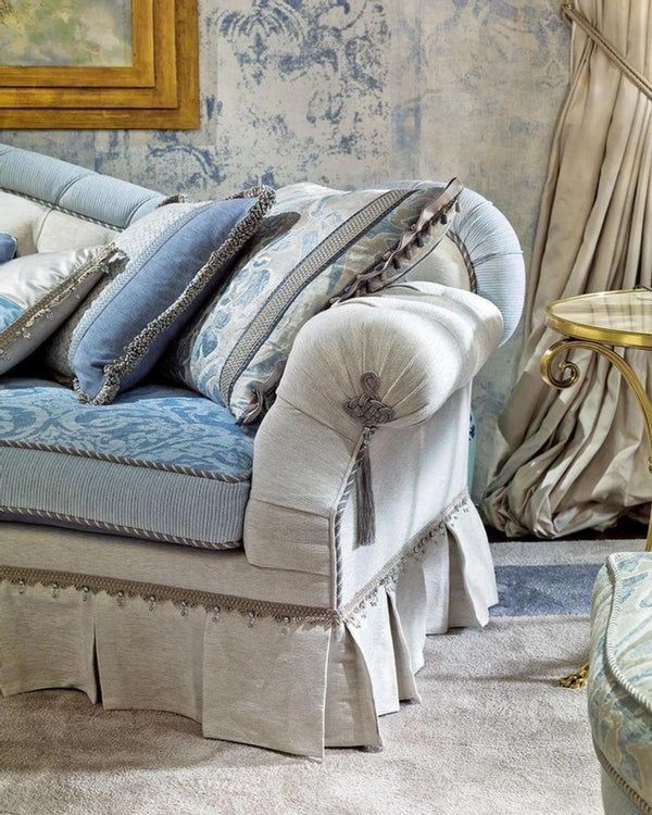 Venya Designer Classic Sofa With Curved Arm