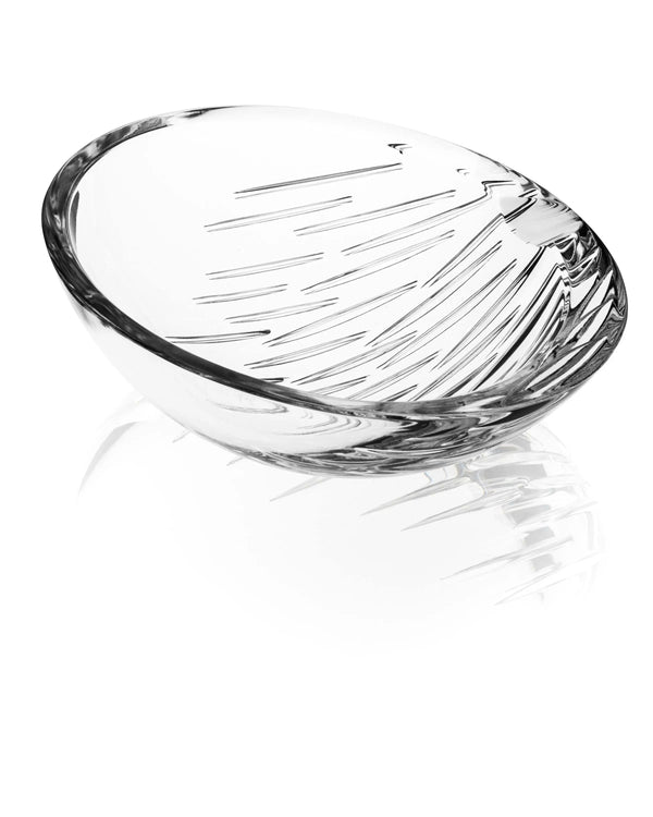 Verona Crystal Oval Ash Tray ANGIE HOMES