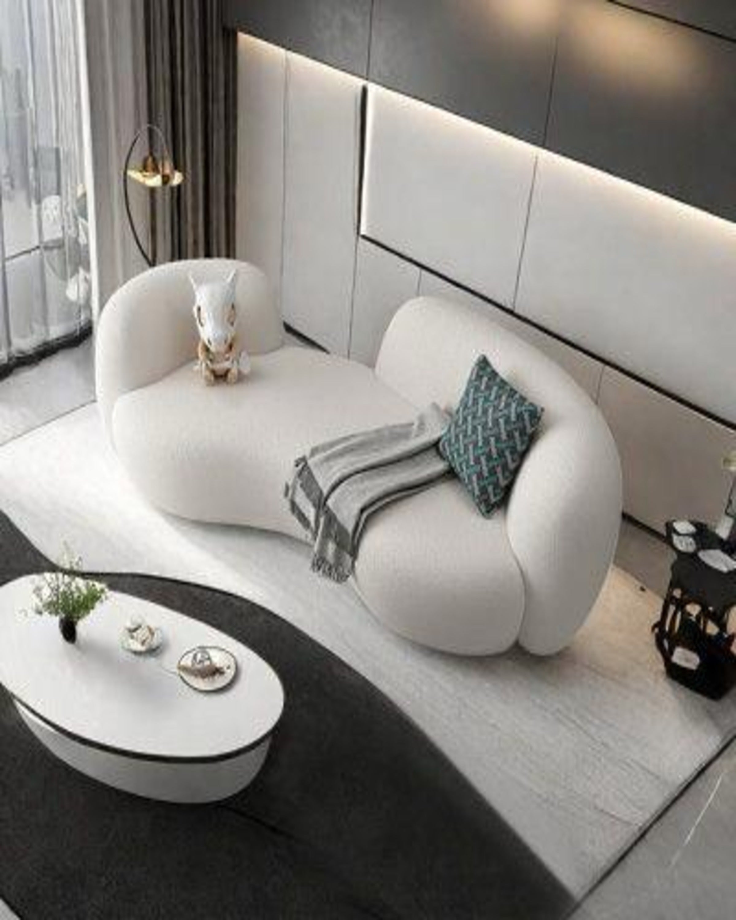 Buy Luxury Versa Luxe L-Shaped Seating Sofa Luxury - Angie Homes ...
