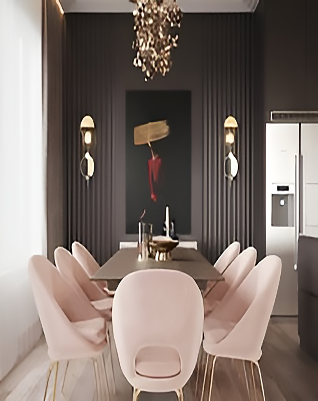 Vidal 8 Seater Dining Table Set - Angie India Furniture ANGIE HOMES