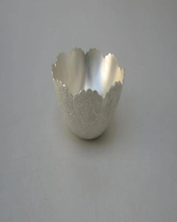 Villa Leaf Silver Plated Bowl ANGIE HOMES