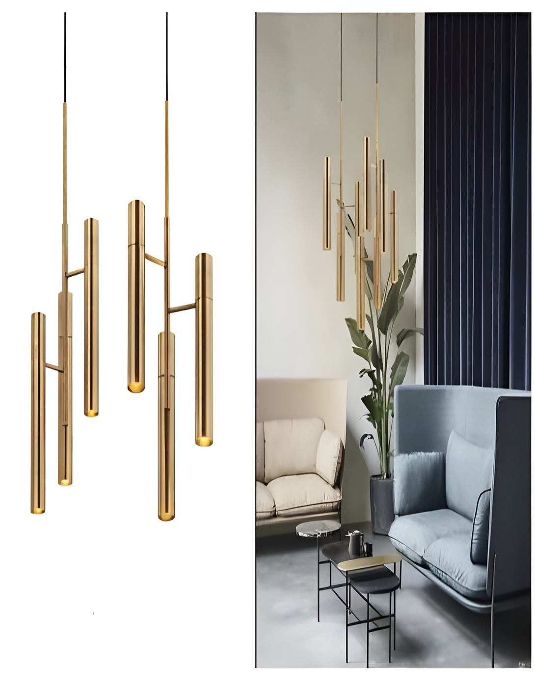 Vimio Classic Crystal Glass Chandelier Light ANGIE HOMES