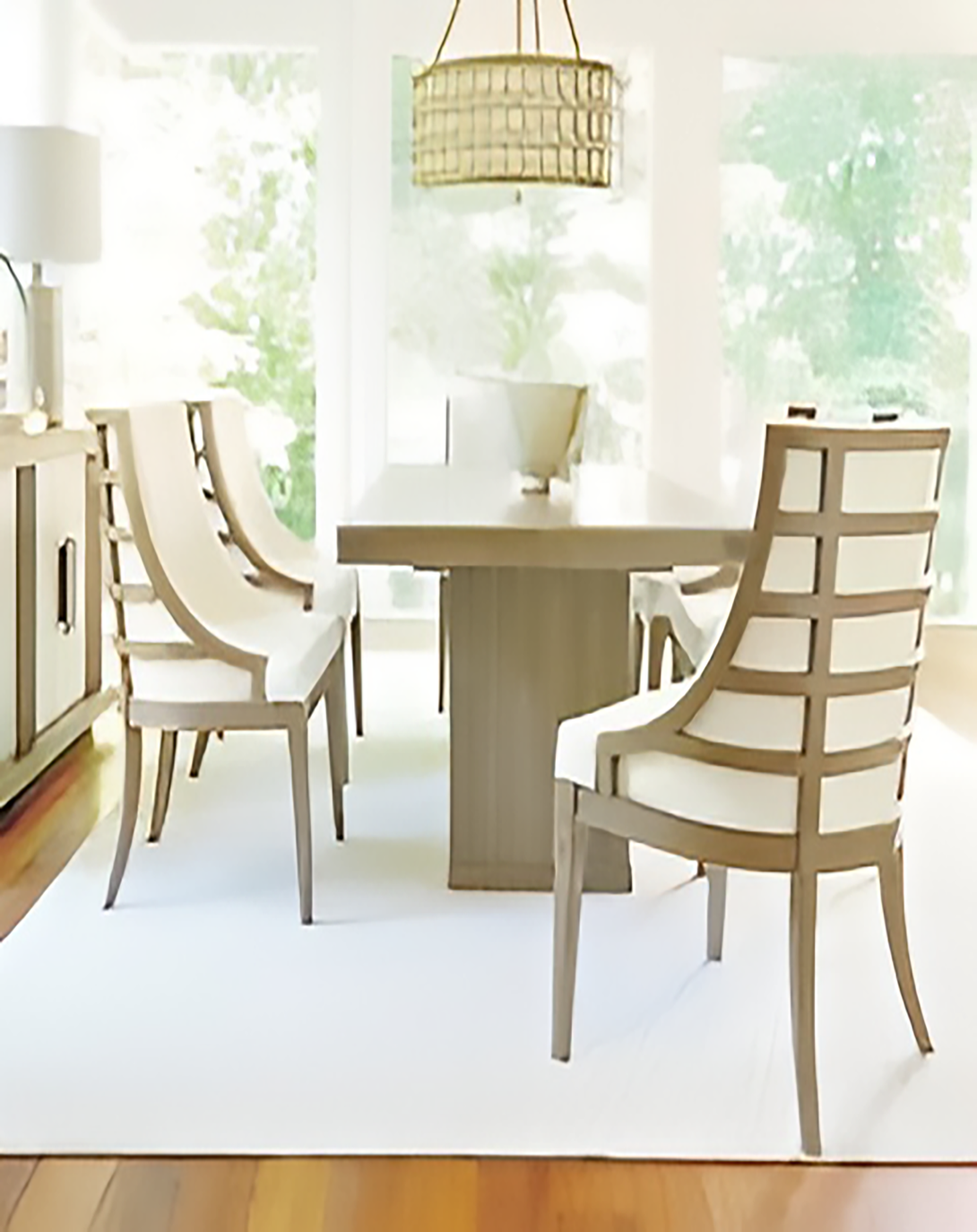 Vincente Natural Wood Dining Table - Angie India Furniture ANGIE HOMES