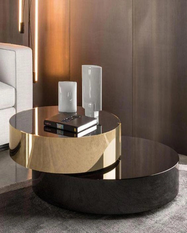 West Round Marble Coffee Table ANGIE HOMES