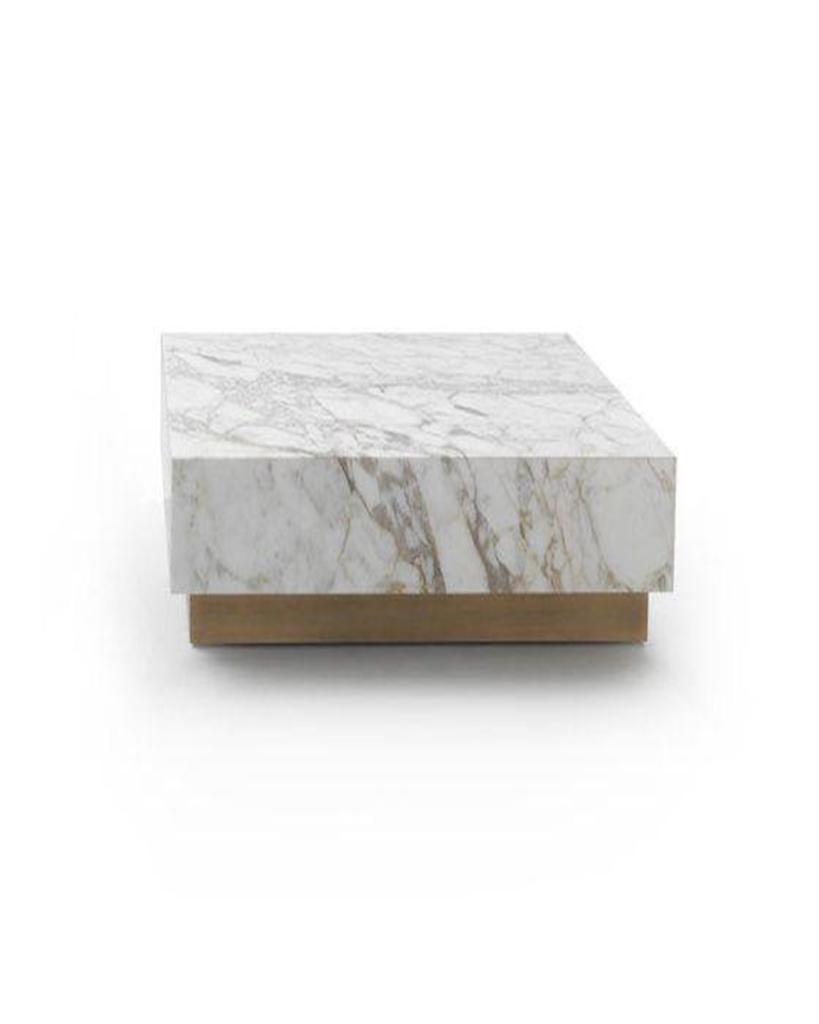 Daisy Marble Finish Coffee Table ANGIE KRIPALANI DESIGN - ANGIE HOMES - ANGIES INDIA