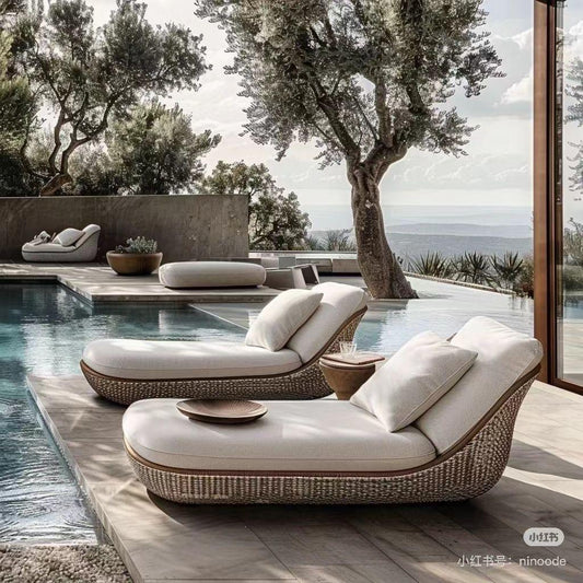Angie Homes Riviera Outdoor Pool Side Chaise ANGIE HOMES