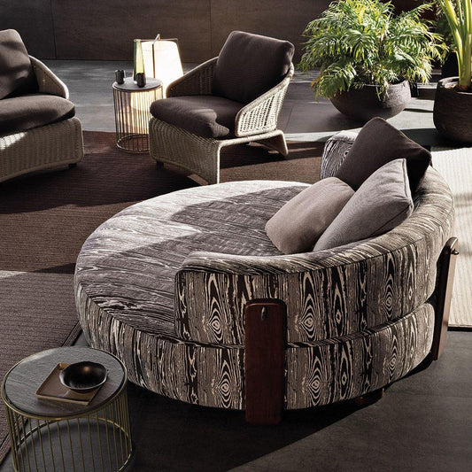 Angie Homes Sereno Outdoor Round Chaise ANGIE HOMES