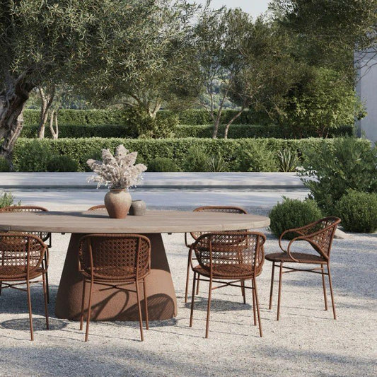 Meadow Munch Outdoor Dining Table ANGIE HOMES