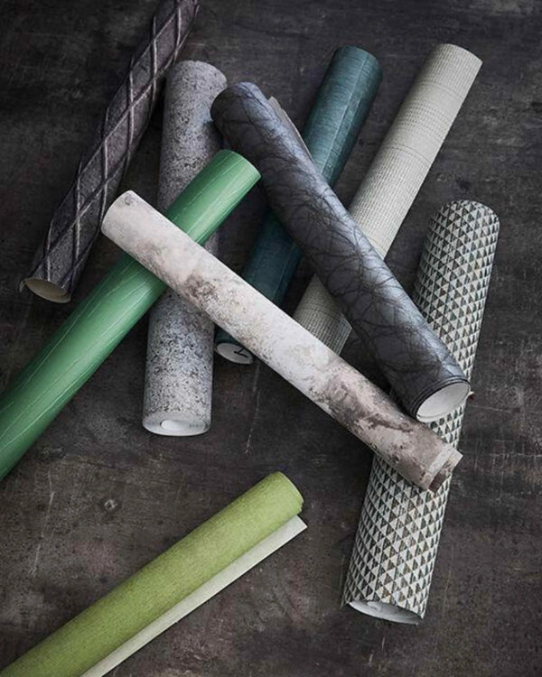 Wole Palm Green Abstract Wallpaper