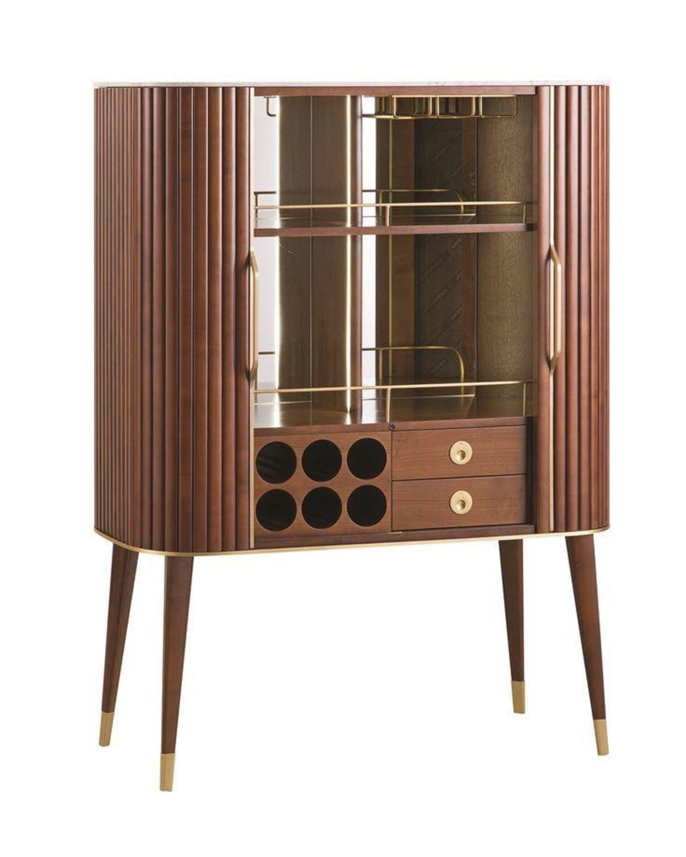 Wooden Bar Cabinet ANGIE HOMES