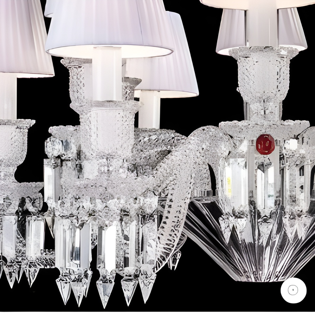 Worli Classic Crystal Glass Chandelier Light