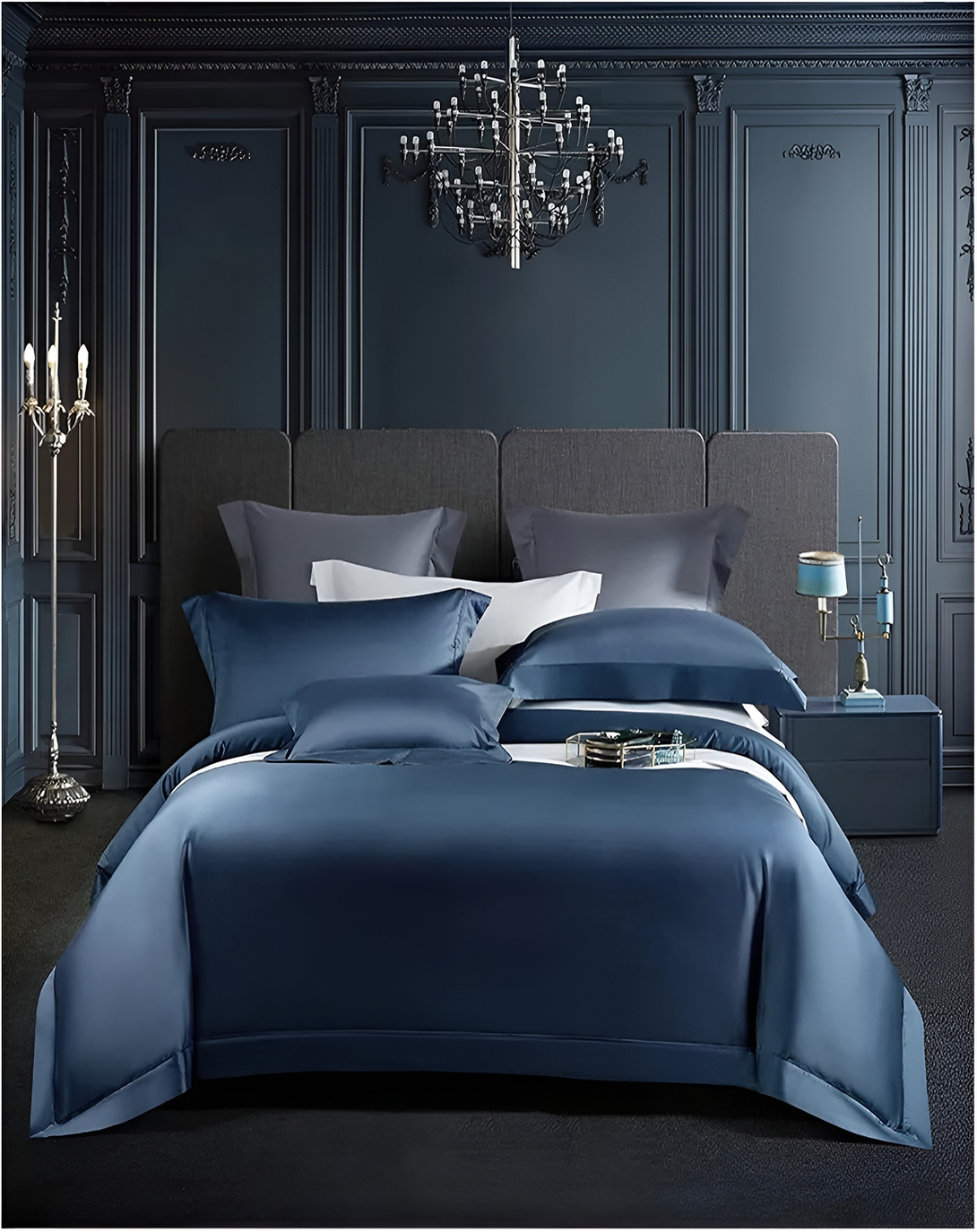 YALU Bed Set (Set of 4) ANGIE HOMES