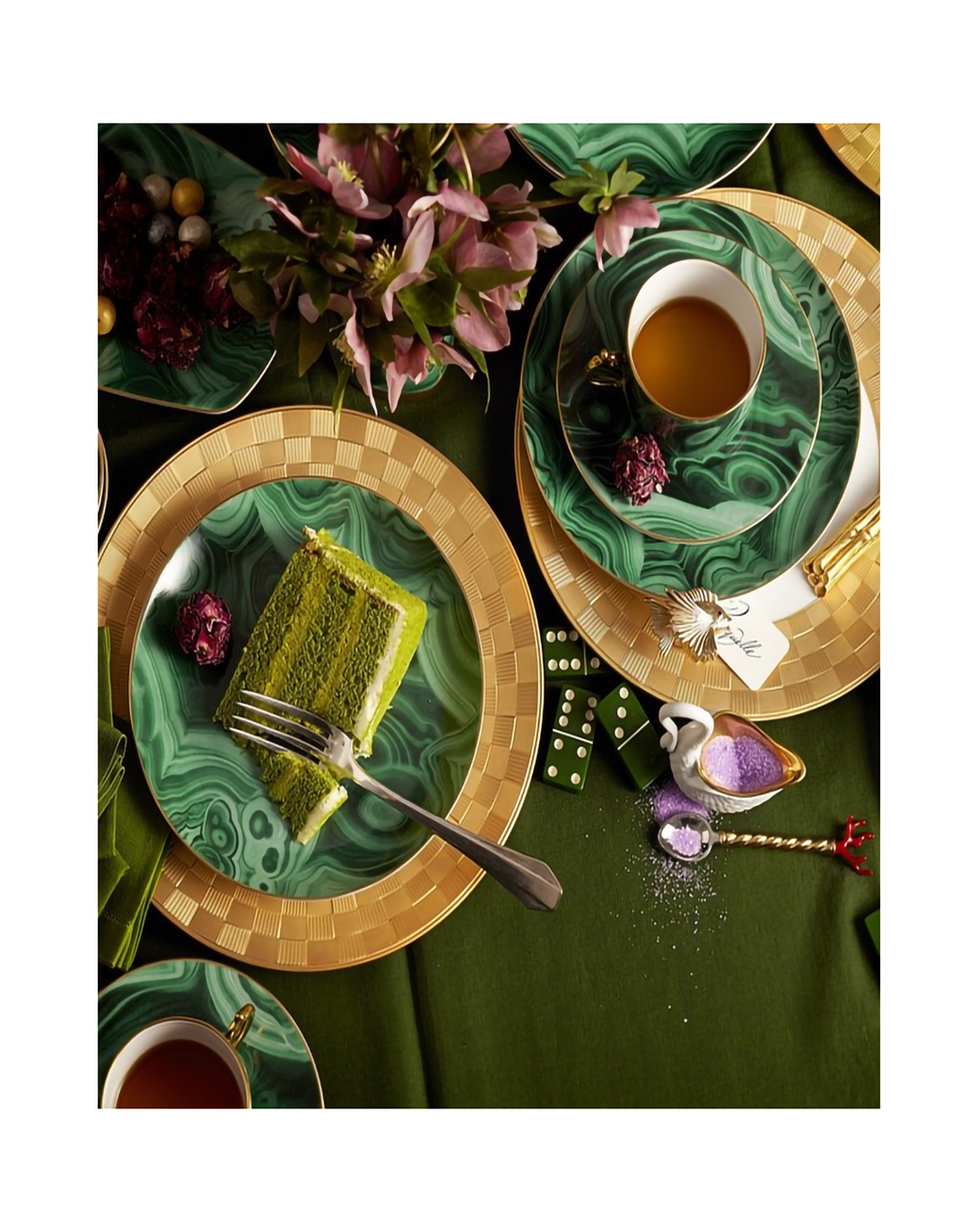 Yixing Green Dinner & Tea Set ANGIE HOMES