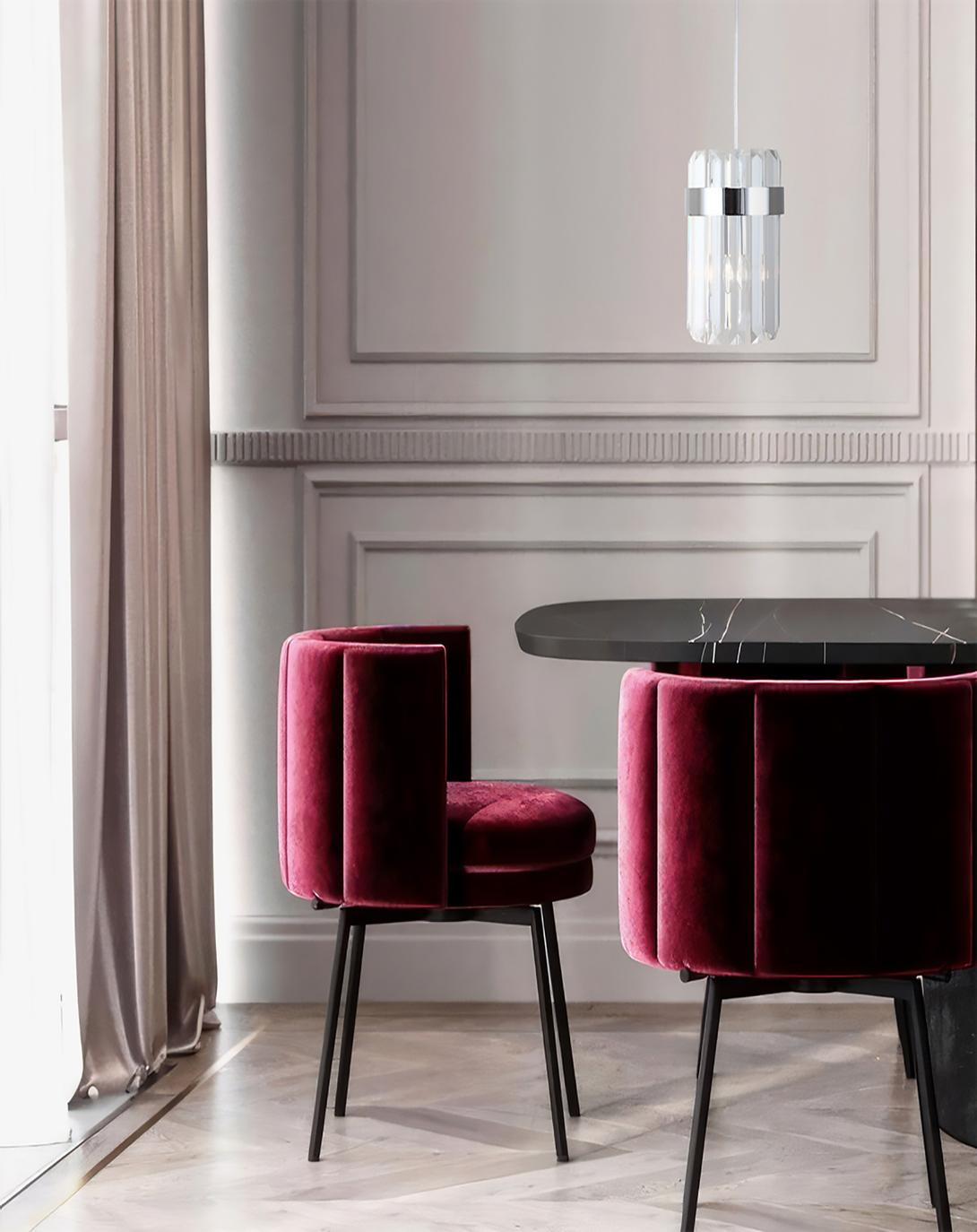 ZIO MODERN 4 SEATER DINING TABLE ANGIE HOMES