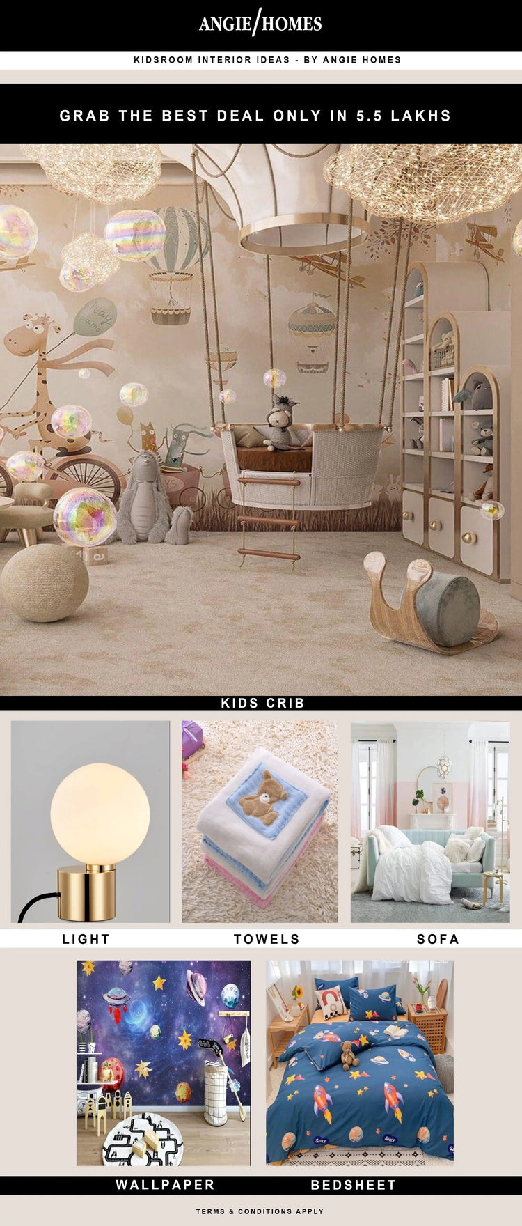 Zac Modern Luxury Nursery Room Interior Design - Interior Solutions ...