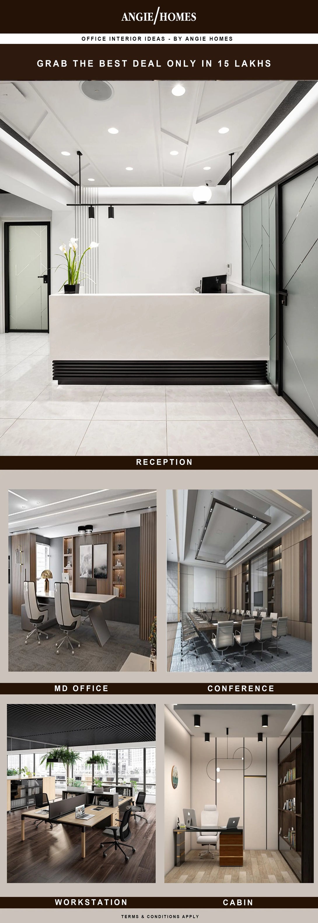Amy Low Budget Small Office Interior Design - Interior Solutions ...