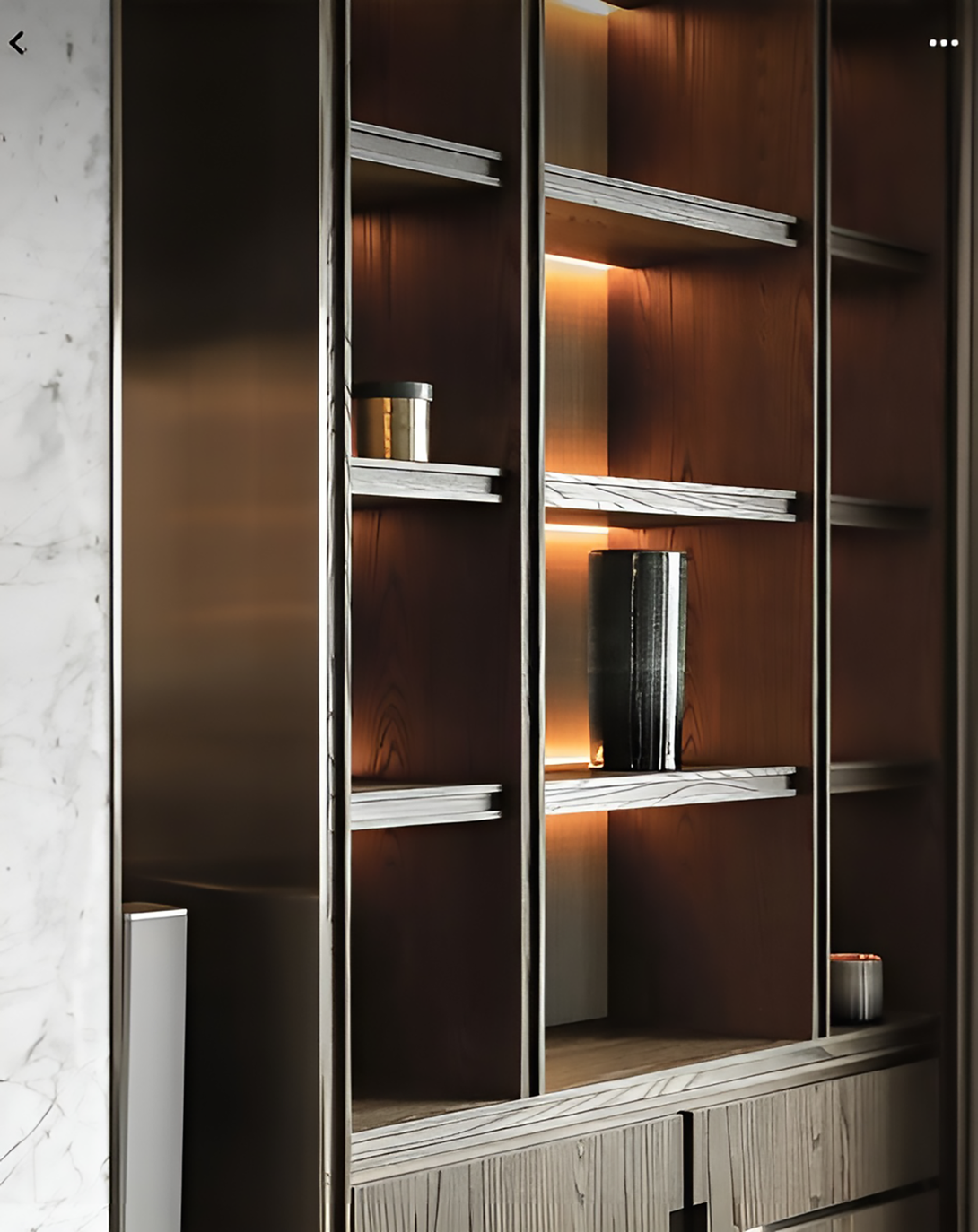 Zone Hall Room Shelf ANGIE HOMES