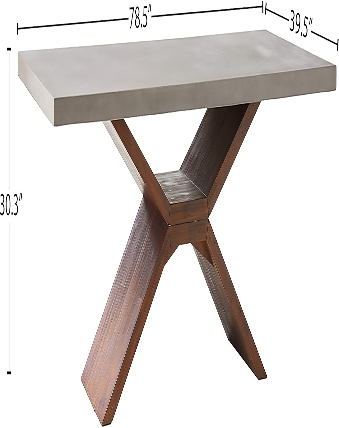 Zuri Brown Conference Table | Solid Wood Conference Tables ANGIE HOMES