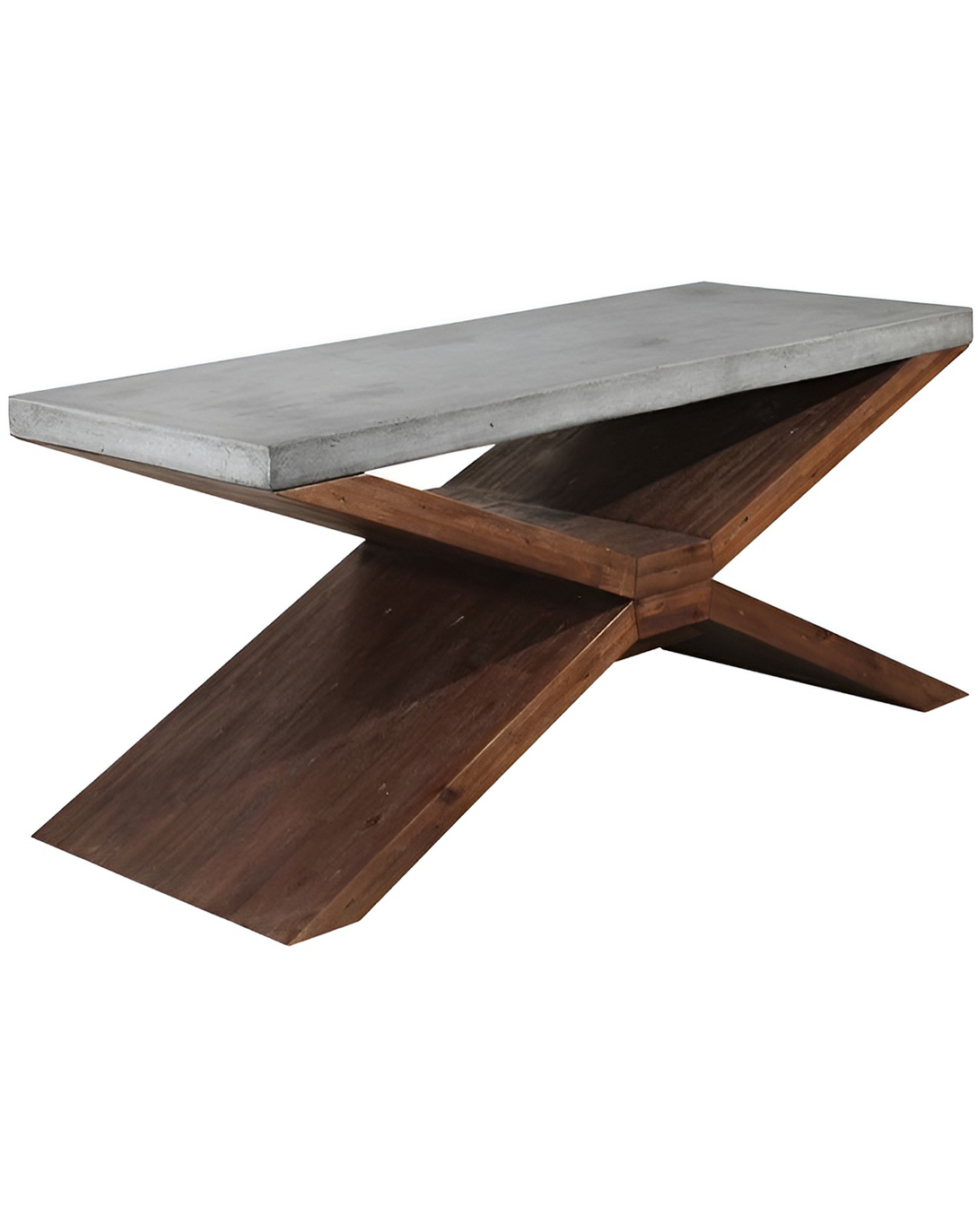 Zuri Brown Conference Table | Solid Wood Conference Tables ANGIE HOMES