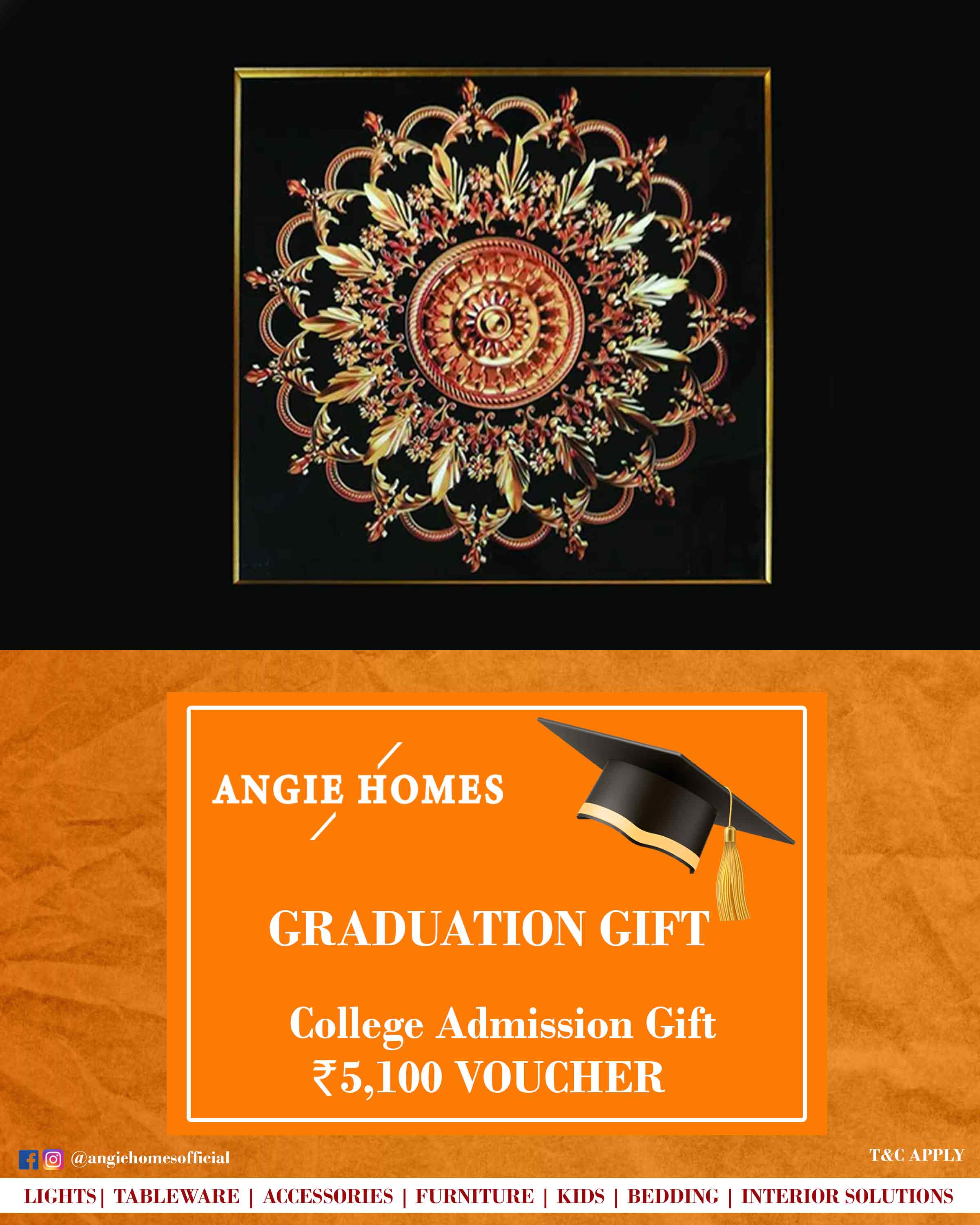 Online Gift Voucher for College Registry ANGIE HOMES