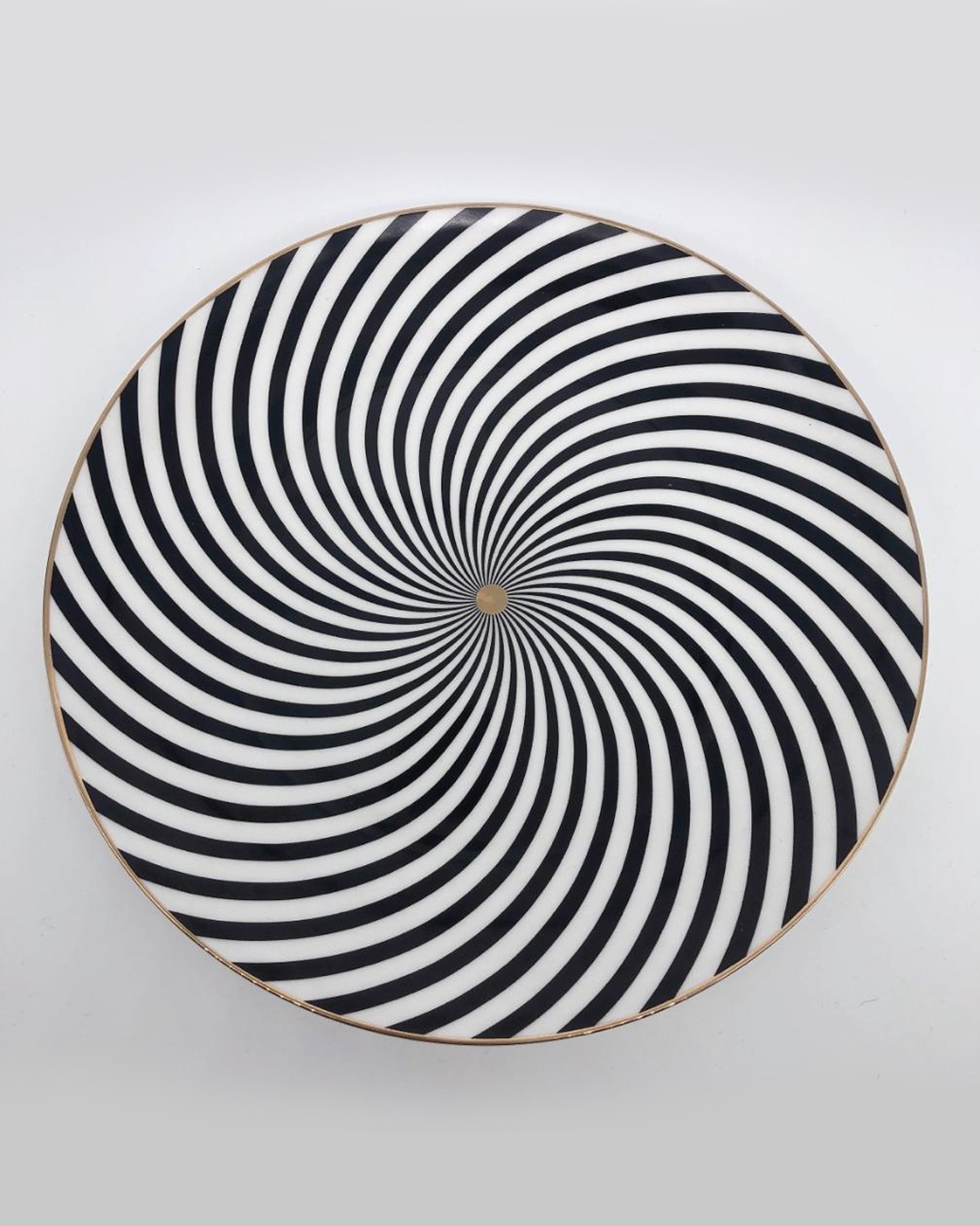 Zebra Black Line Ceramic Plates Set Online