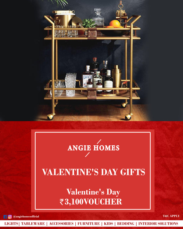 Online Happy Valentine's Day Gift Card Voucher for Bar Trolley ANGIE HOMES