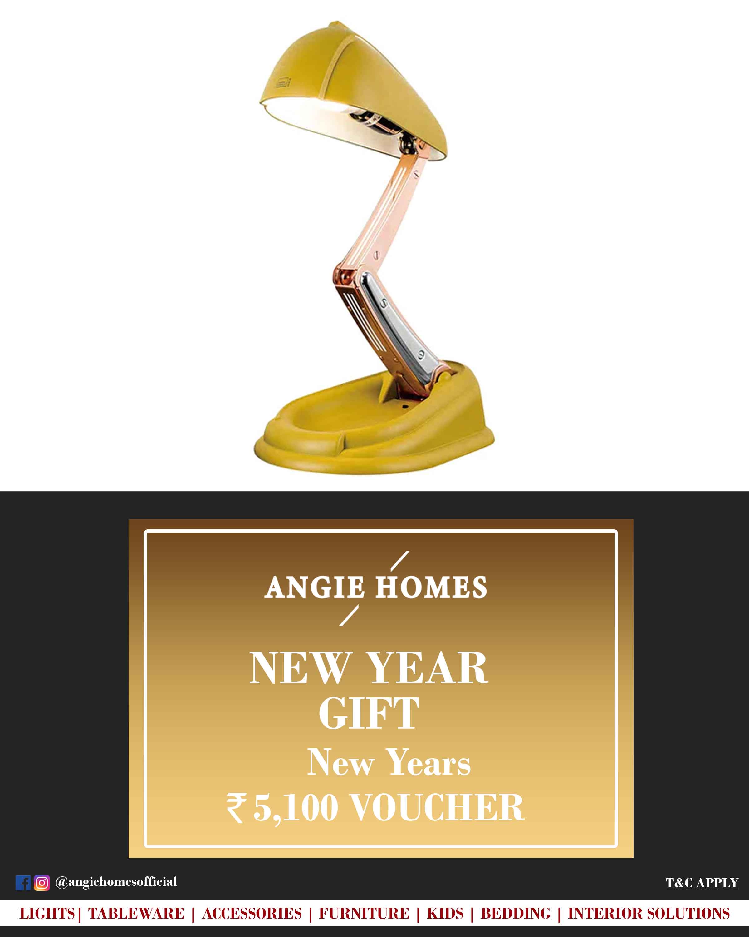 Online New Year Gift Card Voucher for Modern Table Lamp ANGIE HOMES