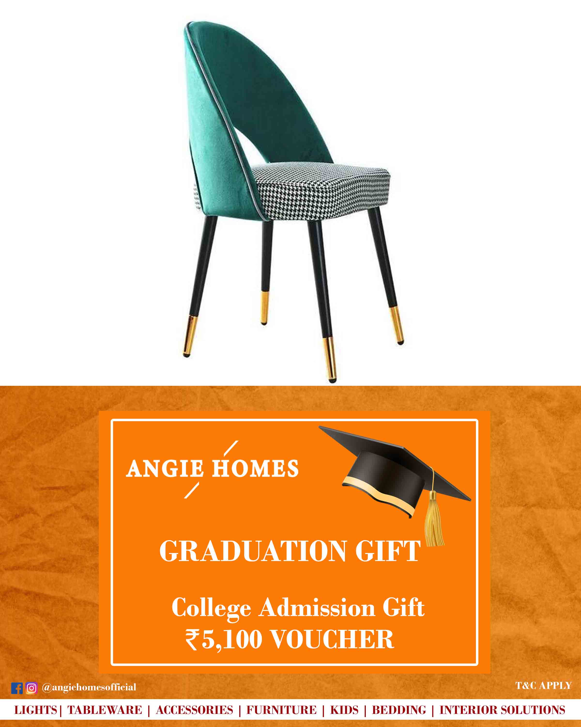 Online Gift Voucher for College Registry ANGIE HOMES