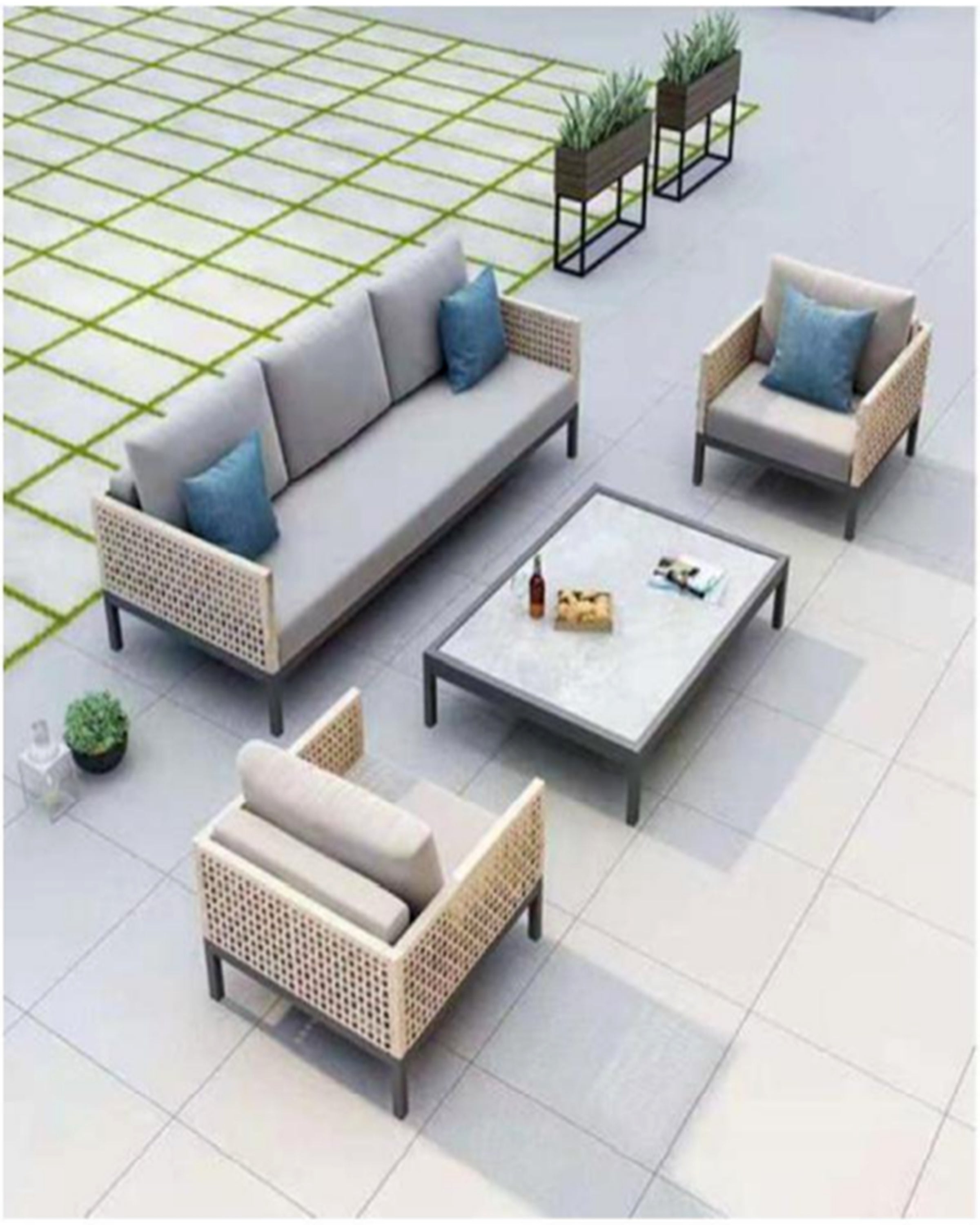 Nova Sofa Set - Outdoor Furniture ANGIE HOMES