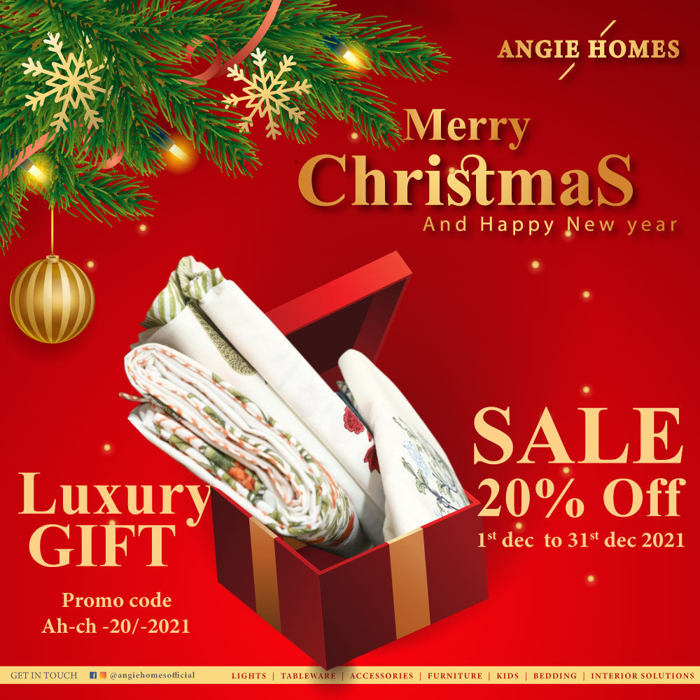 Book Now Online Christmas Luxury Gift Vouchers with AngieHomes ANGIE HOMES
