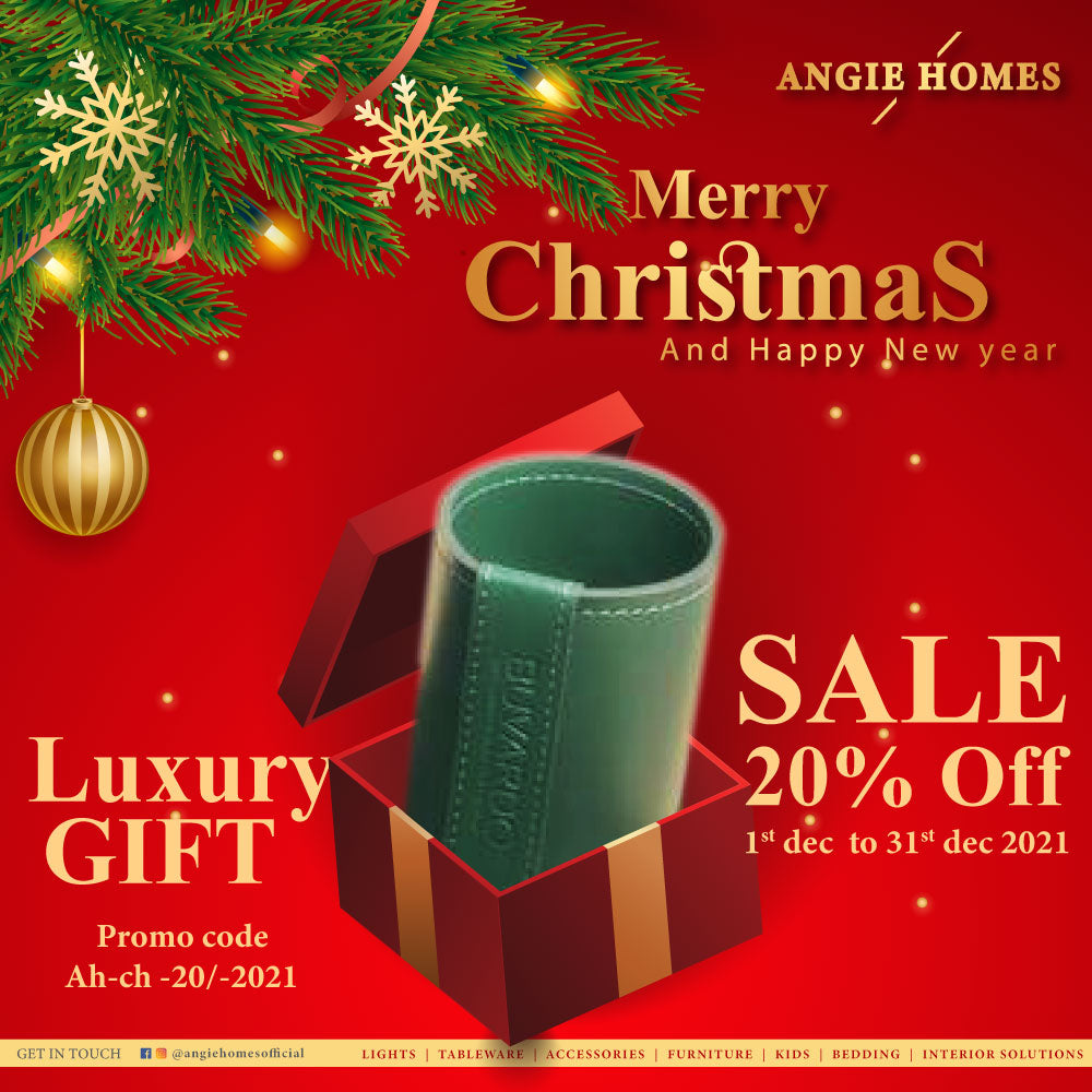 Luxury Gift Card for Christmas and New Year with Angie Homes ANGIE HOMES