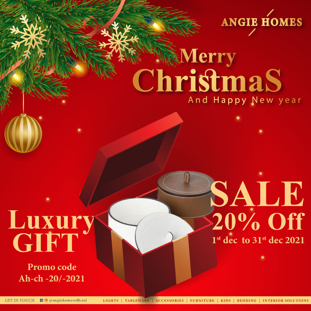 Christmas Luxury Gift Voucher Online with Angie Homes ANGIE HOMES