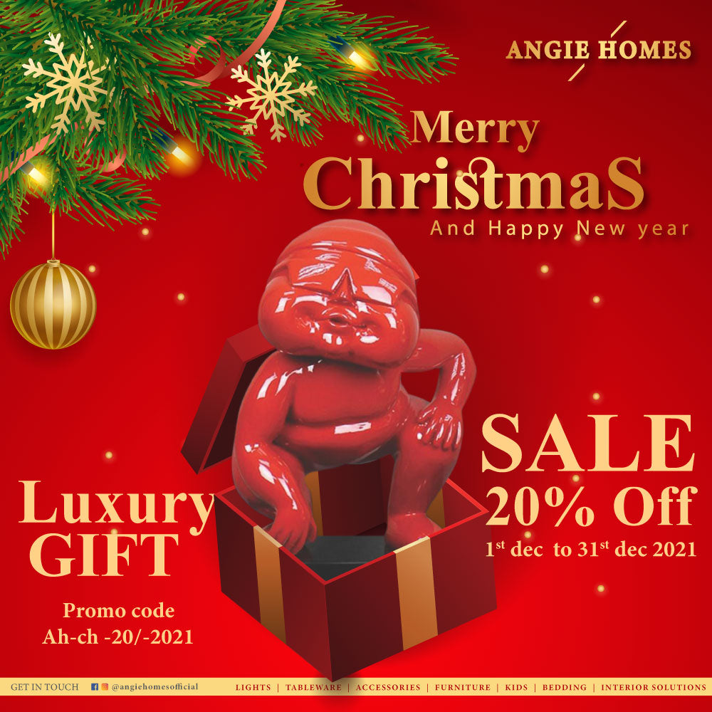 Christmas & New Year Sculpture Luxury gift 💝 card ANGIE HOMES