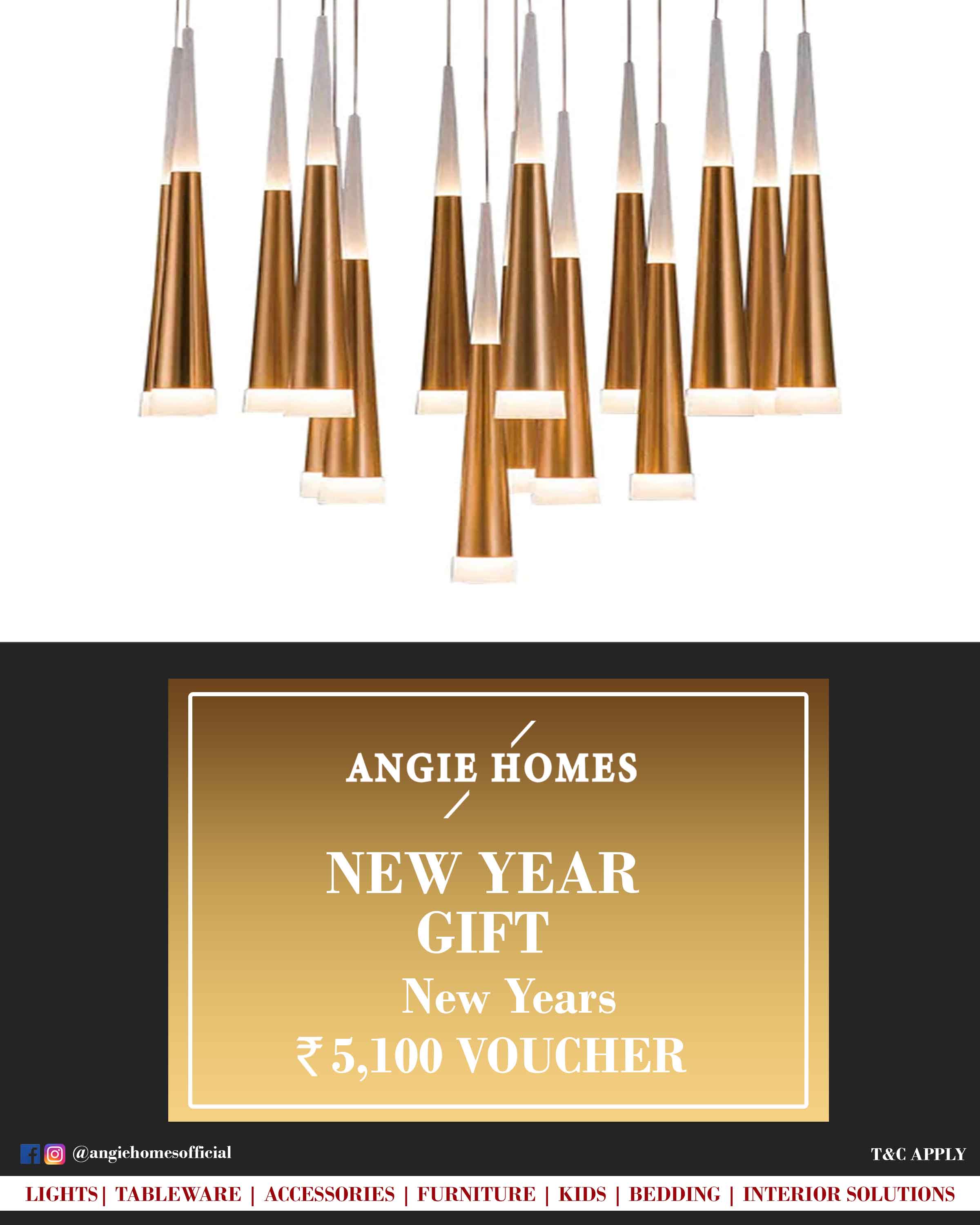 Online New Year Gift Card Voucher for Lights ANGIE HOMES