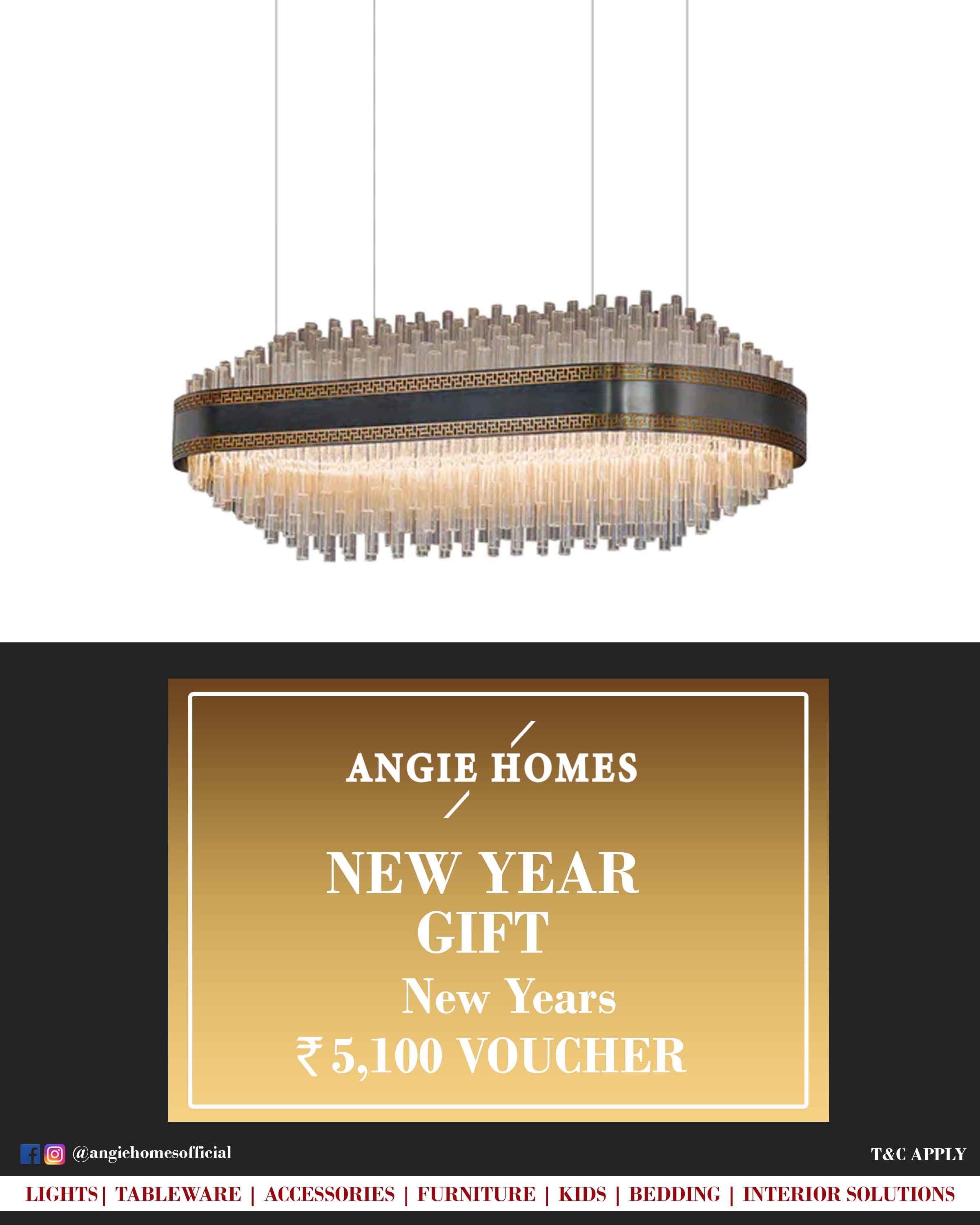 Online New Year Gift Card Voucher for Lights ANGIE HOMES