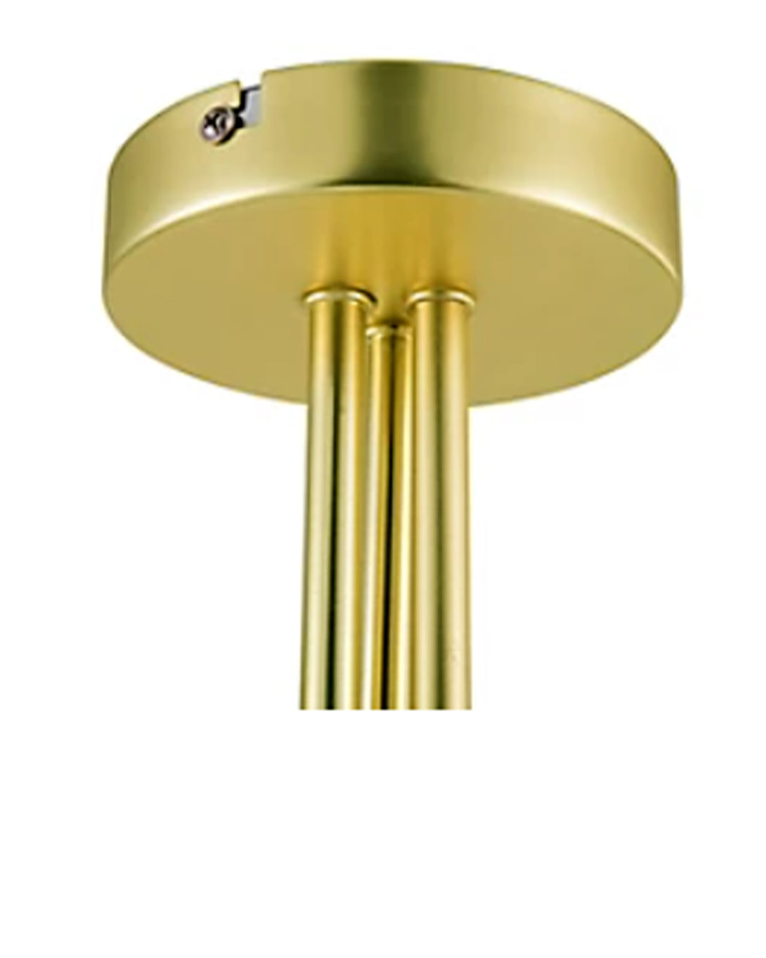 Modern Round White Shade Short Pendant Ceiling Lamps ANGIE HOMES