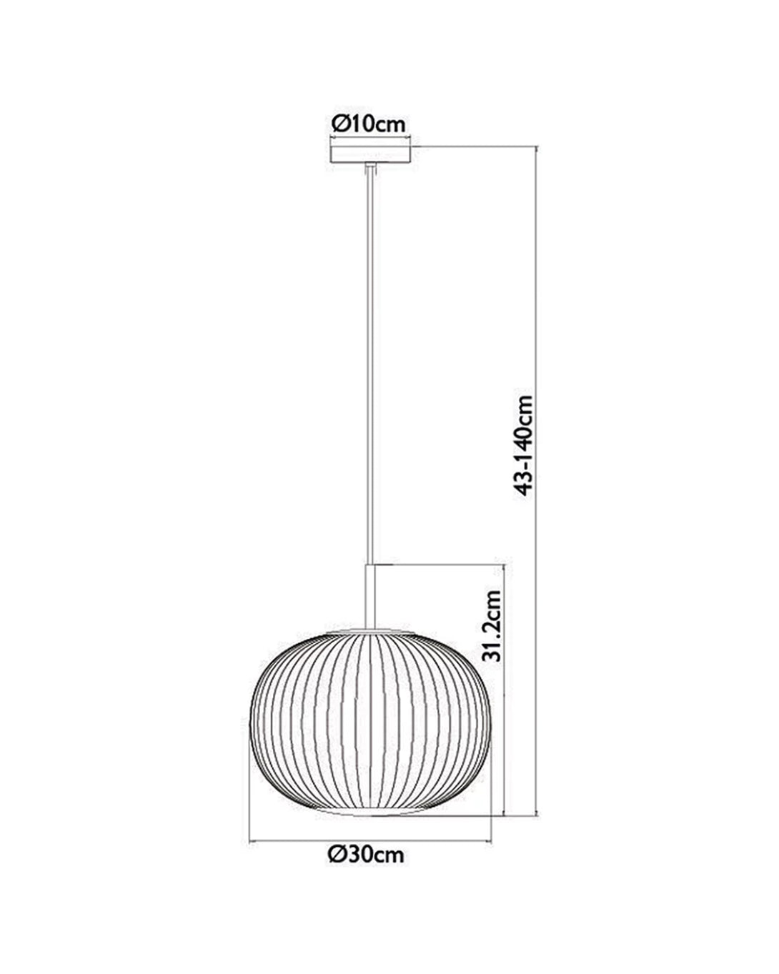 Amalia Hanging Light ANGIE HOMES