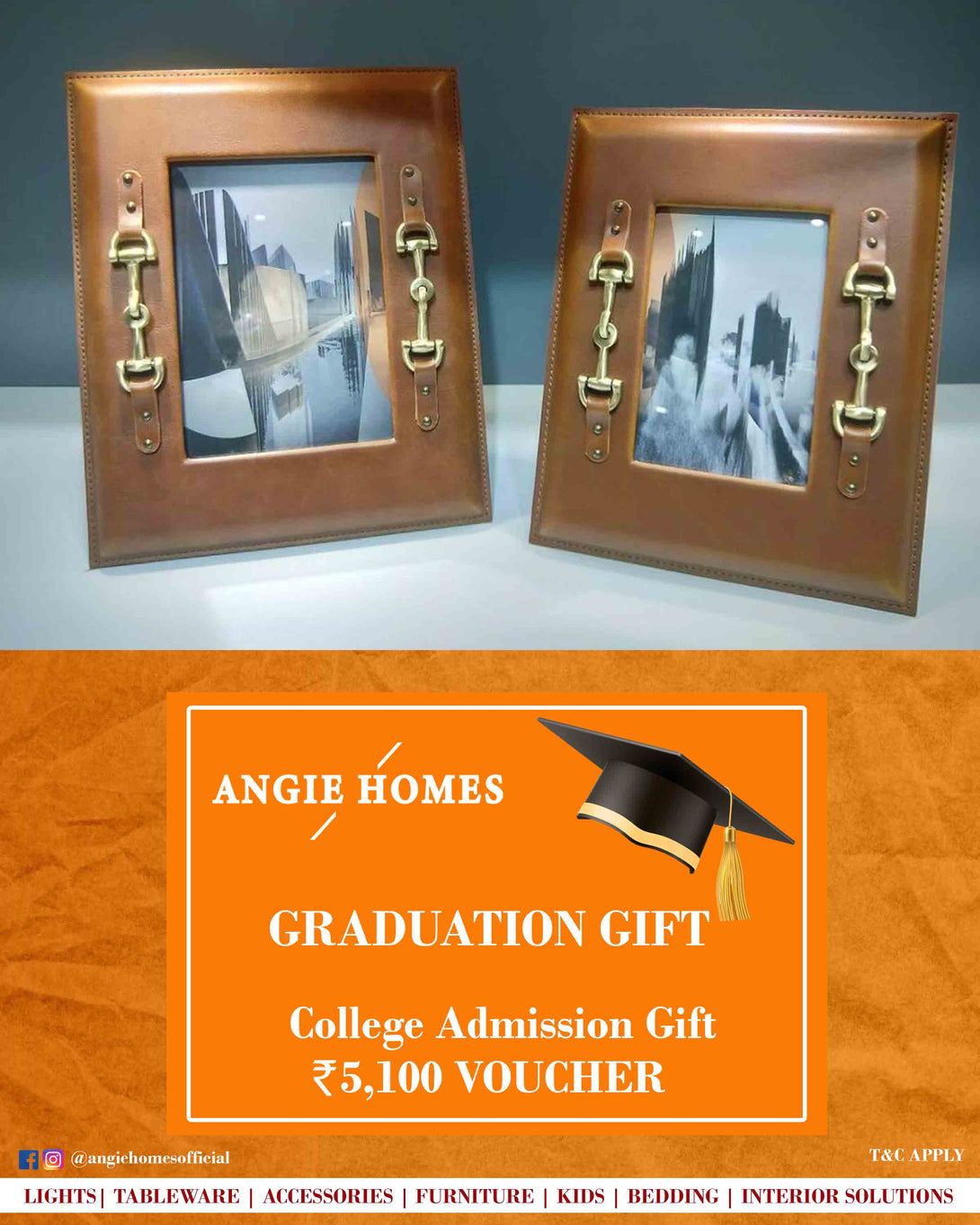 Online Gift Voucher for College Registry ANGIE HOMES