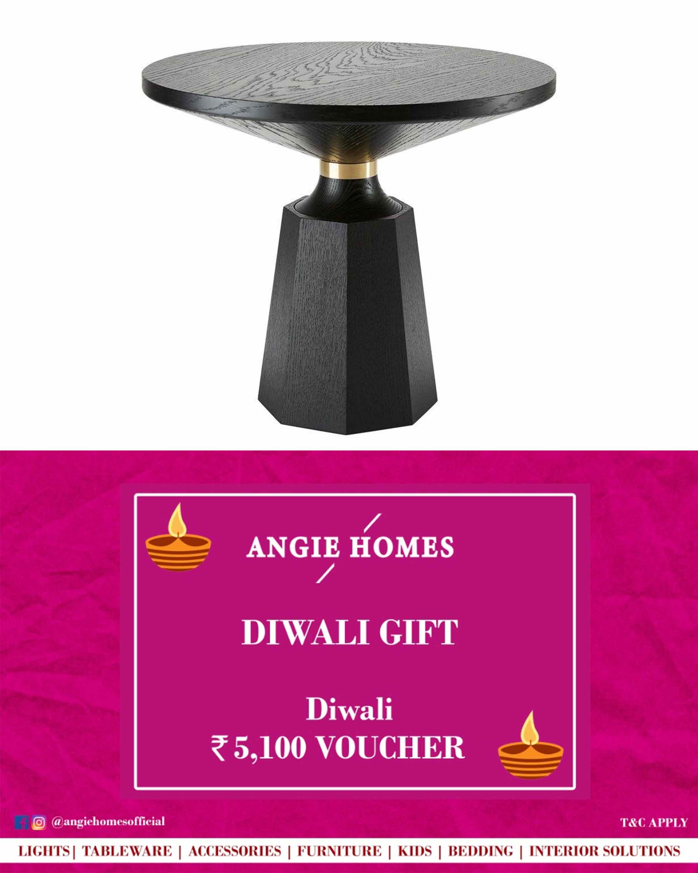 Online Diwali Gift Card Voucher for Designer Side Table | Furniture ANGIE HOMES