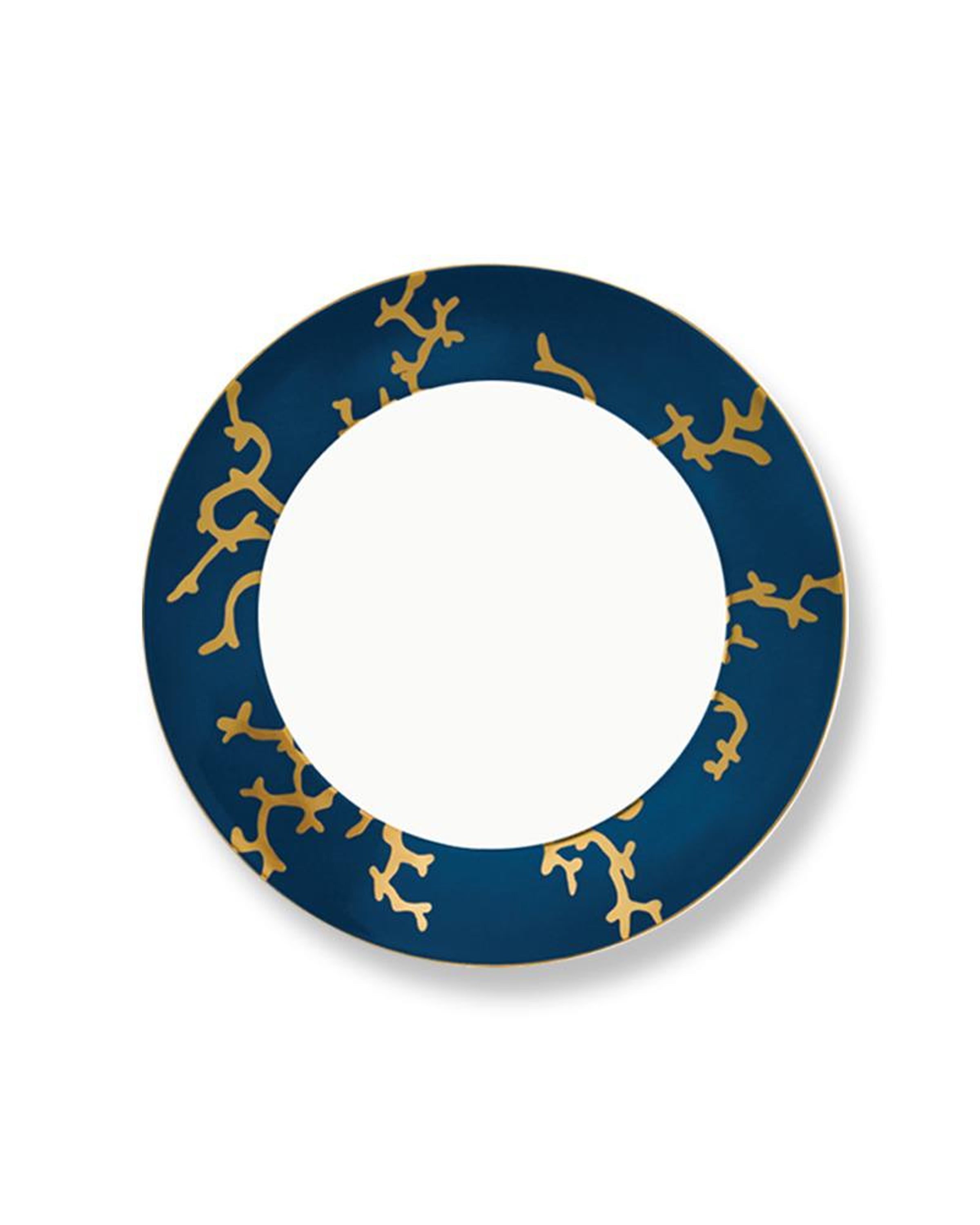 Modern Design Blue White Snack Plate