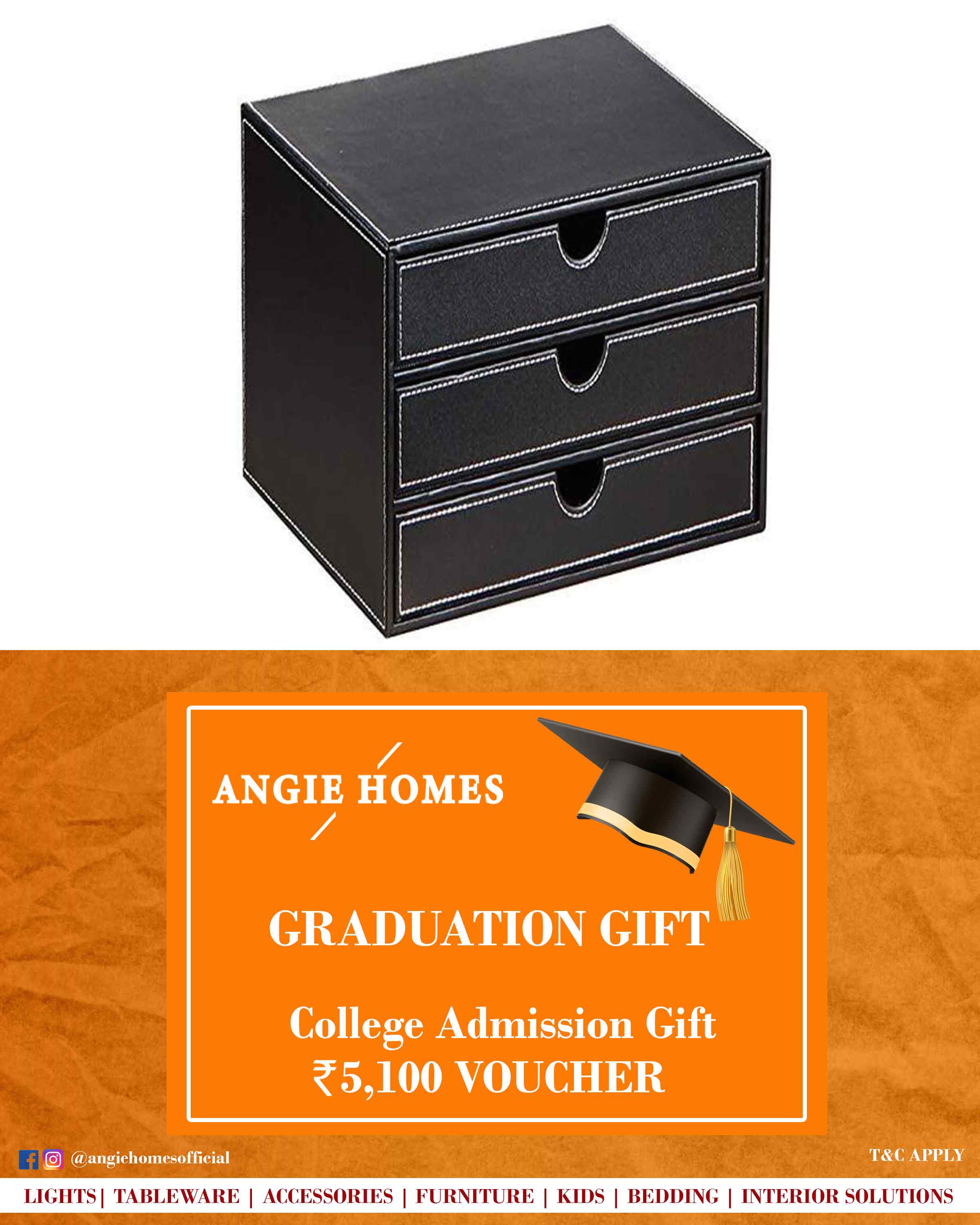 Online Gift Voucher for College Registry ANGIE HOMES