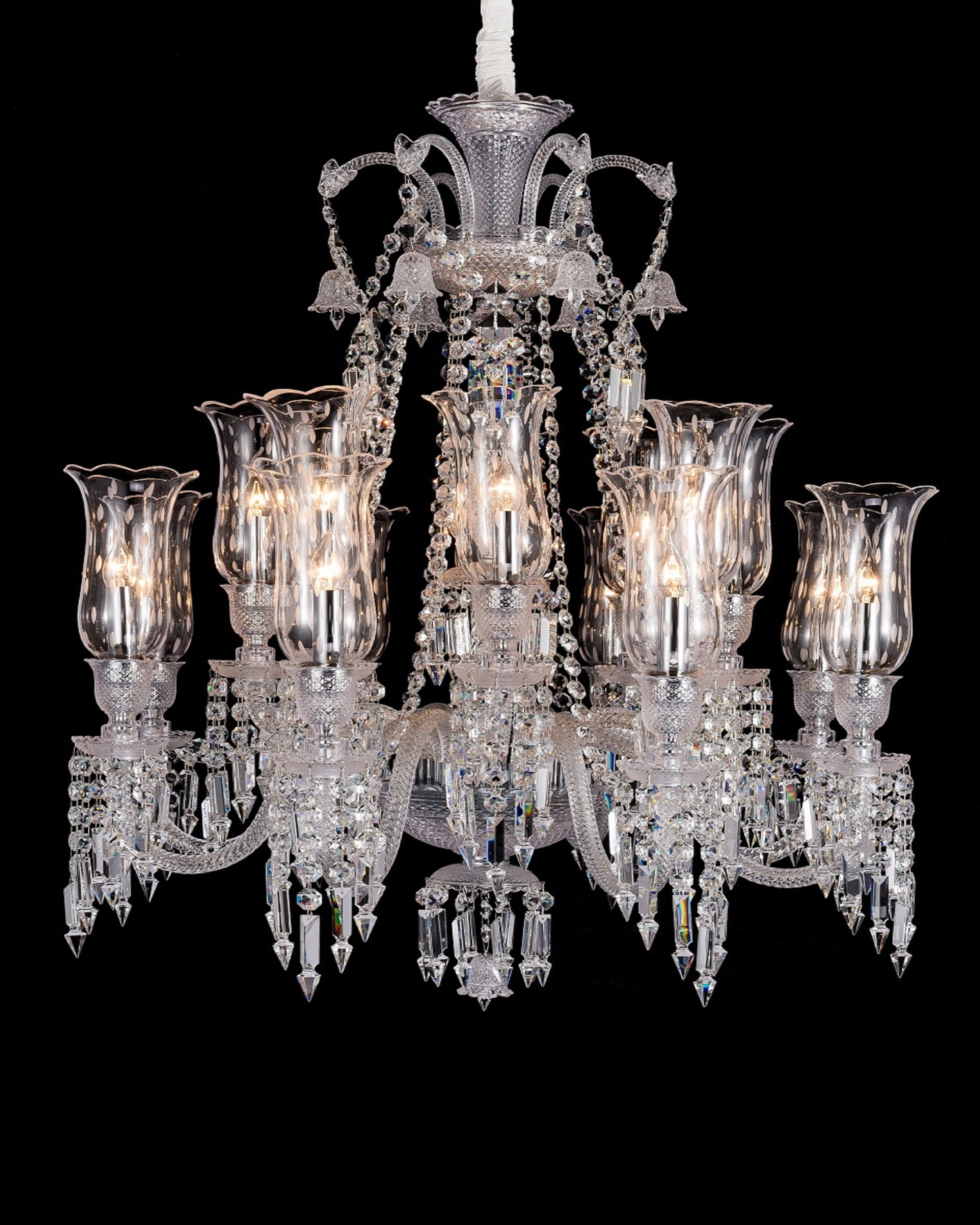 Luxury classic crystal chandelier