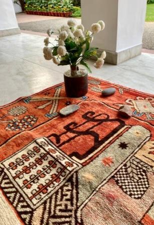 Luxury Multicolor kashmiri Carpet