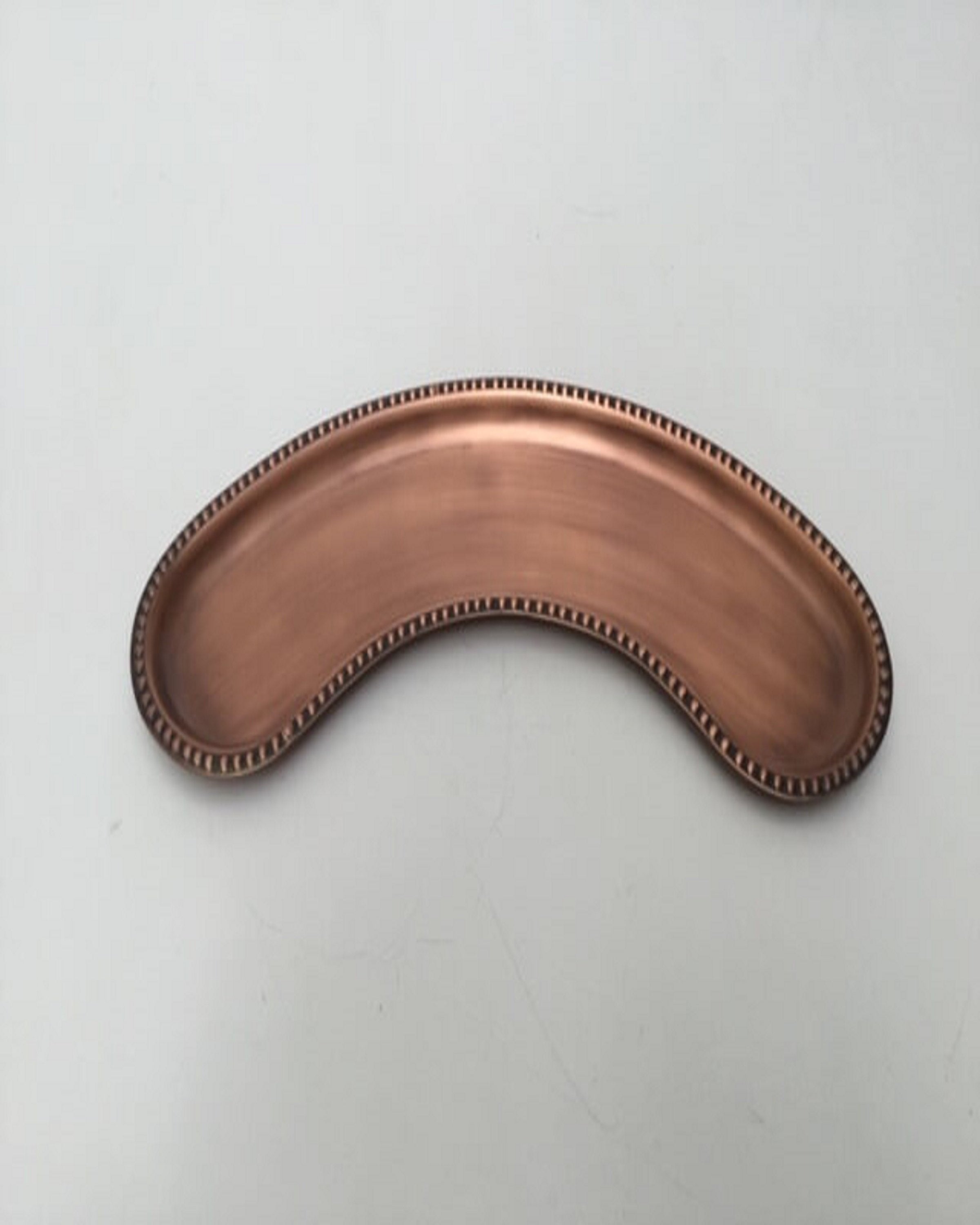 Luxury Kidney Bean Copper Plated Katori Holder